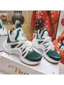 Louis Vuitton LV Archlight Mesh Sneakers 1A8TFN Green 2021