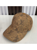 Louis Vuitton Fabric Baseball Hat Brown 2021 10