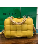 Bottega Veneta The Chain Cassette Cross-body Bag Yellow 2020
