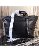 Balen...ga Medium Carry Shopper M Bag with Logo Printed on Handles 2018