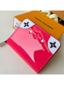 Louis Vuitton Venice Zippy Coin Purse in Patent Leather M67665 Pink