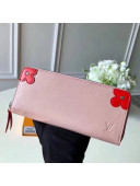 Louis Vuitton Epi Blooming Leather Clemence Wallet M62967 Pink 2018