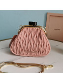 Miu Miu Belle Nappa Chain Mini Bag 5BP016 Light Pink 2021