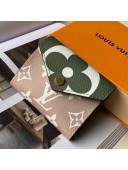 Louis Vuitton Giant Monogram Zoe Wallet M67640 Khaki Green 