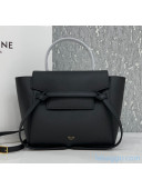 Celine Nano Belt Bag In Grained Calfskin Black 2020