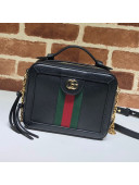 Gucci Ophidia Leather Mini Shoulder Bag 602576 Black 2020