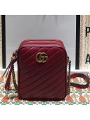 Gucci GG Marmont Mini Shoulder Bag 550155 Red 2018