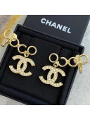 Chanel Coco CC Earrings AB5713 Gold 2021
