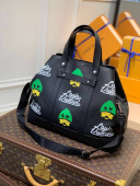 Louis Vuitton Leather Duck Journey Bag M59373 Black 2022 