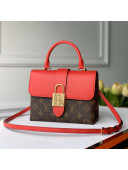 Louis Vuitton Locky BB Top Handle Bag M44322 Red 2021