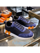 Hermes Athlete H Sneakers Navy Blue 05 2020