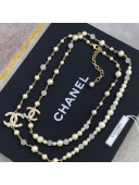 Chanel Pearl Long Necklace AB5724 2021