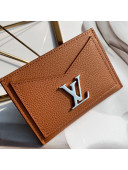 Louis Vuitton Lockme Card Holder M68611 Caramel Brown 2019