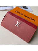Louis Vuitton Zippy Lockme Long Wallet M62949 Pink