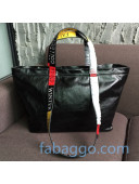 Balenciaga Small Logo Handle Shopping Tote Bag Black/Multicolor 2020