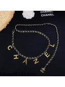 Chanel Letters Chain Belt 2021 110613