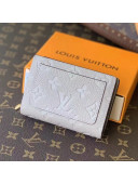 Louis Vuitton Cléa Wallet in Monogram Leather M80152 Light Grey 2021