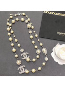 Chanel Pearl Long Necklace AB2251 2019