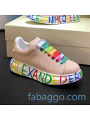 Alexander McQueen Velvet Graffiti Sneakers 04 2020 (For Women and Men)