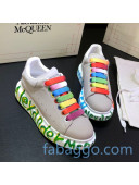 Alexander McQueen Velvet Graffiti Sneakers 08 2020 (For Women and Men)