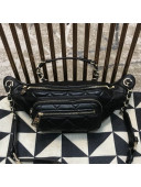 Chanel Iridescent Grained Calfskin Waist Bag/Belt Bag AS0556 Black 2019