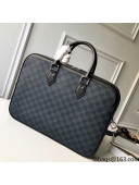 Louis Vuitton Dandy MM Briefcase in Damier Canvas N44000 Black 2021