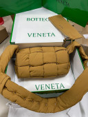 Bottega Veneta Padded Tech Cassette Crossbody Bag 628951 Caramel Brown 2021 