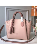 Louis Vuitton Haumea Mahina Perforated Leather Top Handle Bag M55030 Pink 2019