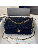Chanel Tweed Medium Flap Bag A69900 Black 2020