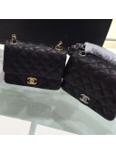 Chanel Quilted Leather Mini Flap Bag 17cm Black 2019 （Top Quality）