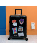 Rimowa x Vincent Mahe SHANGHAI Luggage Travel Bag Black 2021 01