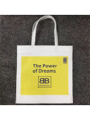 Balen...ga Lambskin Supremarket Large Shopper Bag The Power of Dreams Yellow/White 2018