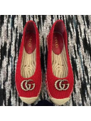 Gucci Crochet Espadrille Red 2018