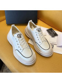Chanel Vintage Canvas Low-Top Sneakers White 20102301 2020