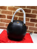 Gucci Football Top Handle Bag 536110 Black 2018