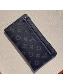 Louis Vuitton Men's Brazza Wallet in Monogram Graphite Canvas M63049 2020