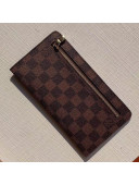 Louis Vuitton Men's Brazza Wallet in Damier Ebene Canvas N63049 2020