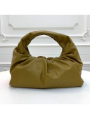 Bottega Veneta Large BV Jodie Leather Hobo Bag Light Green 2020