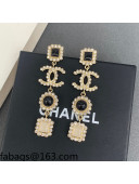 Chanel Earrings Black 2021 110902