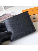 Louis Vuitton Men's Amerigo Wallet in Black Epi Leather M62046 2020