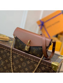 Louis Vuitton Padlock on Strap Mini Bag in Monogram Canvas M80763 Brown 2021