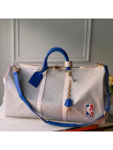 Louis Vuitton LV x NBA Basketball Keepall Bag in Monogram Canvas M45586 White 2020