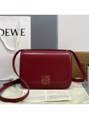 Loewe Small Goya bag in silk calfskin Deep Red 2021