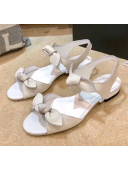 Chanel Lambskin Knot Sandals G35298 White 2020