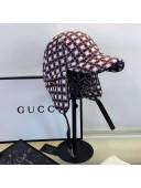 Gucci Check Chapka Hat Blue/Pink/White 2020