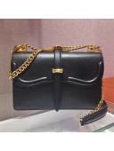 Prada Belle Leather Shoulder Bag 1BD188 Black 2019
