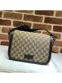 Gucci GG Canvas Shoulder Bag 449172 Beige 2020