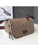 Gucci GG Canvas Shoulder Bag Beige/Green/Red 2020