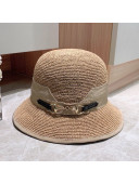 Gucci Straw Horsebit Bucket Hat Khaki 2021 02