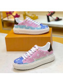 Louis Vuitton LV Escale Time Out Sneaker in Monogram Canvas Pink 2020
